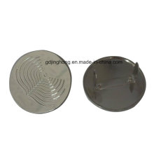 Manufacture Silver Colored Zinc Alloy Badge/Matal Plate